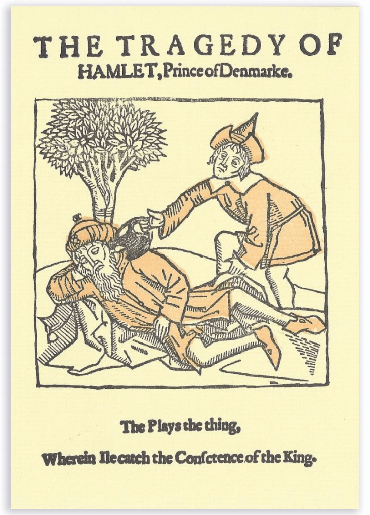 The Play Is The Thing First Folio Cards